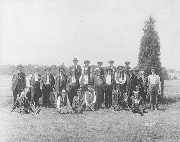 Survivors Of The First Minnesota At Gettysburg | MNopedia