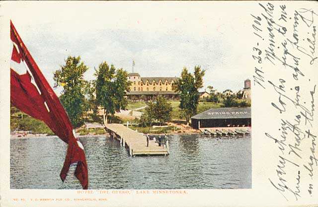 Hotel Del Otero, Lake Minnetonka | MNopedia