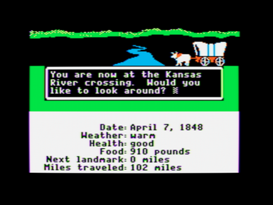 Oregon Trail (computer Game) | MNopedia