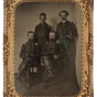 Lucius F. Hubbard with other members of the Fifth Minnesota Volunteer Infantry Regiment