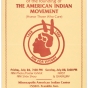 Flyer advertising an event held to celebrate the seventeenth anniversary of the founding of the American Indian Movement (AIM), 1985