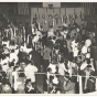 Black and white photograph of a neighborhood dance at Phyllis Wheatley House, ca. 1945.