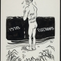 “Skinny Dipper” cartoon depicting Governor Wendell Anderson