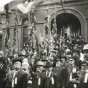 1905 flag procession to the Minnesota State Capitol