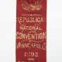 RNC delegate ribbon,1892