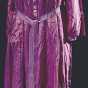 Color scan of a dressing gown worn by Mary T. Hill, c.1910. 