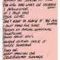 Hüsker Dü set list