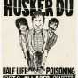 Hüsker Dü concert handbill