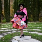 Huaylarsh dance attire from Huancayo, Peru