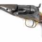 Color image of a Colt Model 1862 police revolver owned by Josias R. King. 