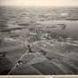 Black and white aerial View of Waconia, c.1945.