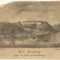 Lithograph of Fort Snelling made by Seth Eastman in 1833, three years before Dred Scott was brought to the post by his owner, George Emerson.