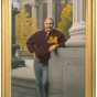 Oil-on-canvas portrait of Governor Arne Carlson by Stephen Gjertson, 1999