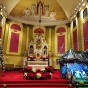 St. Adalbert Church decorated for Christmas