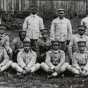 Black and white photograph of men of the Sixteenth Battalion of the Minnesota Home Guard, c.1918. 