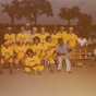 The Way women’s softball team poses for a group portrait in Minneapolis ca. 1985. Photo by Charles Chamblis.