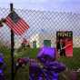 Fan tributes to Prince outside Paisley Park