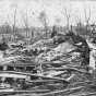 Street view after cyclone, Rochester. 