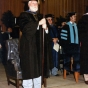 Dr. Roland Dille at Moorhead State University’s commencement ceremony