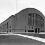 Black and white photograph of Williams Arena c.1929, soon after completion. 