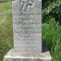 Color image of a German-language headstone in Pioneers and Soldiers Memorial Cemetery in Minneapolis, 2016. Photographed by Paul Nelson.