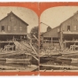 Walker, Judd & Veazie sawmill at Marine Mills, ca. 1880