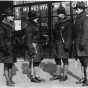 Black and white photograph of members of the Home Guard, December, 1917.