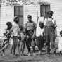 Black and white photograph of children at the Phyllis Wheatley House, 1925. 