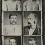 Black and white photographs of dead and captured Northfield Raid gang members, produced by Sumner Studio, 1876.