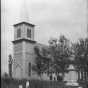 Black and white photograph of Holden Church, Kenyon, August 5, 1891.