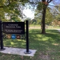 Sign at the entrance of Cherokee Regional Park