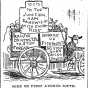 Black and white scan of "Seen on First Avenue South." Minneapolis Journal, April 16, 1889. 