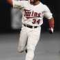 Color image of Kirby Puckett during the 1991 World Series.