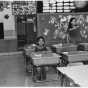 Pitaro (Peter) Khouth, a Cambodian Minnesotan, in his classroom at Centennial School in Richfield, ca. 1980.