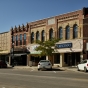 Broadway Avenue businesses in the Albert Lea Commercial Historic District