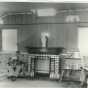 Interior view of the library at Camp Rabideau, ca. 1930s. Used with the permission of the Beltrami County Historical Society.