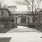 Black and white photograph of the Bradstreet House, 327 South Seventh Street, Minneapolis, ca. 1918.