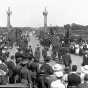 Procession during Victory Memorial Drive dedication ceremony