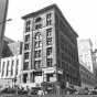 Black and white photograph of the St. Paul Building, Fifth and Wabasha, St. Paul, 1980.