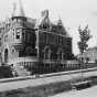 Black and white photograph of the W. Adams Hardenburgh residence at 665 Central Park Place West in St. Paul, c.1888.