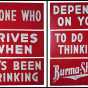 Burma-Shave signs