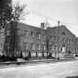 Black and white photograph of the exterior of of the Phyllis Wheatley House, 1931.