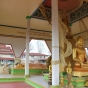 Interior of outdoor shrine