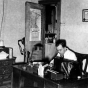 Raymond William Dowidat in his medical office