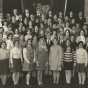 Black-and-white photograph of Temple of Aaron's 1968 confirmation class.