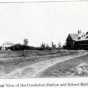 Black and white photograph of the Northwest Experiment Station and Northwest School of Agriculture grounds and buildings,1910.  