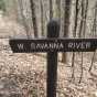 Sign within Savanna Portage State Park, 2018. Photograph by Jon Lurie; used with the permission of Jon Lurie.