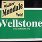 Paul Wellstone/Walter Mondale yard sign