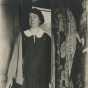Black and white photograph of artist and Nimbus Club regular Clara Mairs, c.1925.
