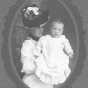 Black and white photograph of Evangeline Lindbergh with her son Charles Augustus Lindbergh, c.1902.